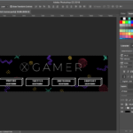 Free Twitch Banner Template In Psd (And How To) / 4Vector With Adobe Photoshop Banner Templates