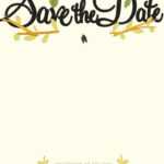 Free Wedding Save The Date Printables – Dalep.midnightpig.co Intended For Save The Date Template Word