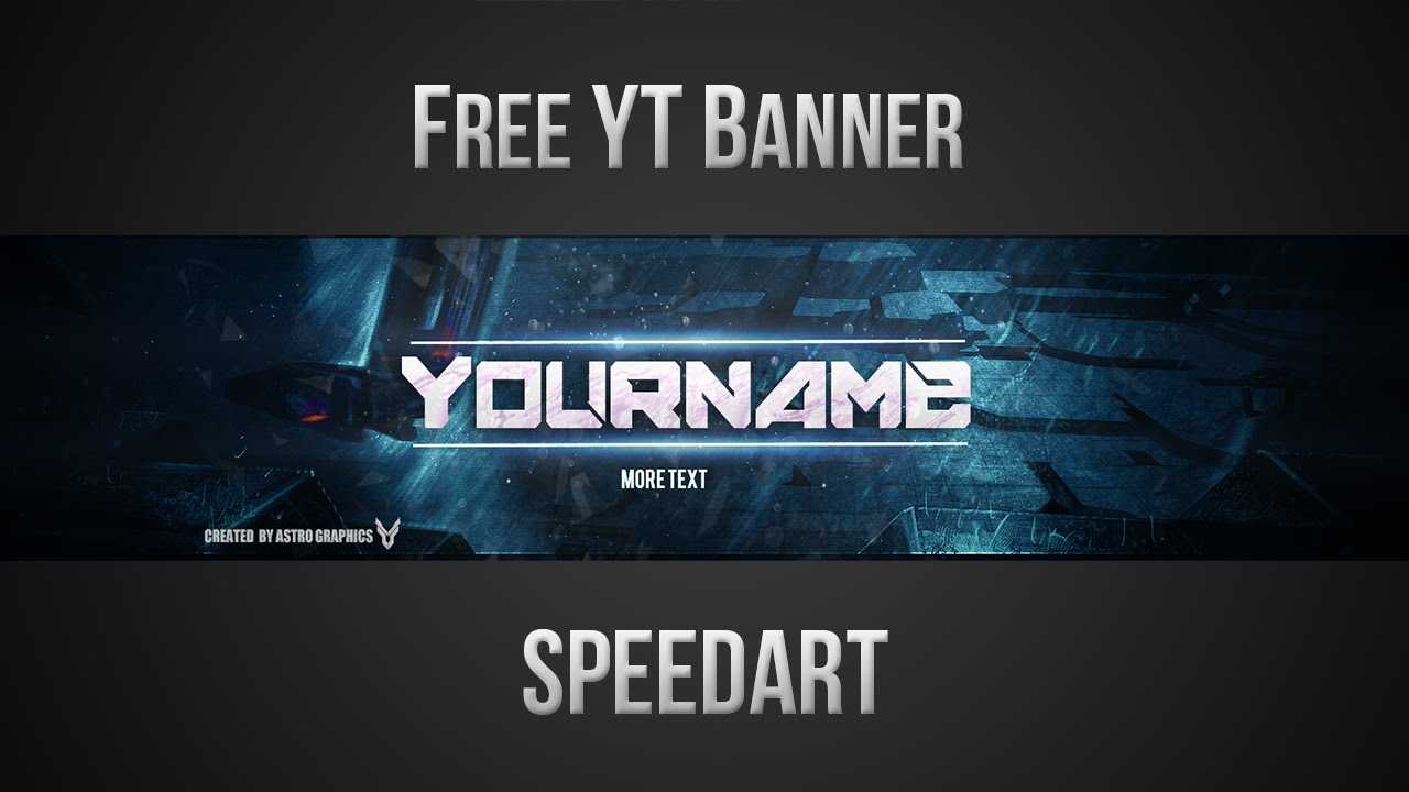 Free Yt Banners – Dalep.midnightpig.co For Adobe Photoshop Banner Templates