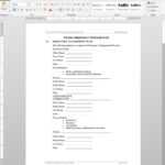 Fsms Emergency Response Plan Template | Fds1200 2 In Emergency Drill Report Template
