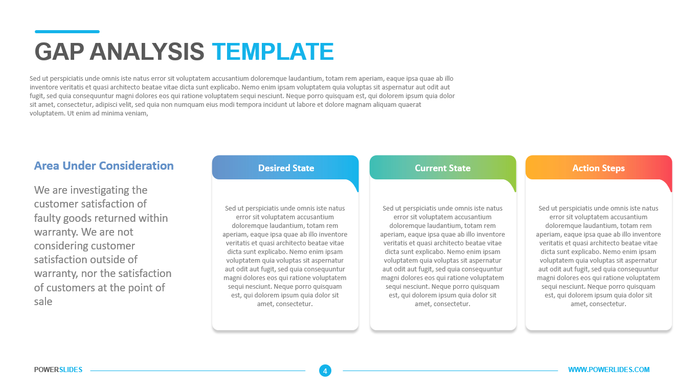 Gap Analysis Template – Powerslides Intended For Gap Analysis Report Template Free