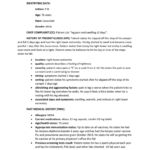 Geriatric Soap Note With Regard To Soap Report Template