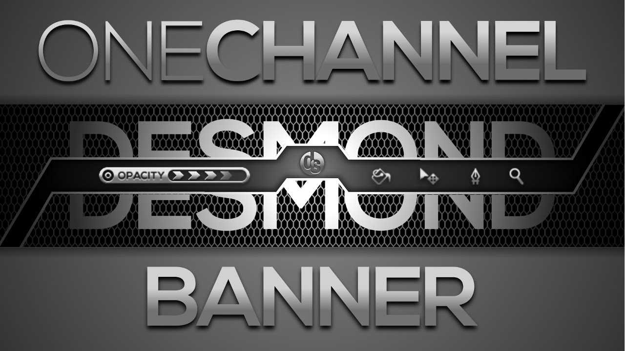 Gimp | Youtube Channel Banner Art Free Template + Tutorial Regarding Gimp Youtube Banner Template