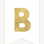 Gold Free Printable Banner Letters – Happy Birthday Banner Throughout Free Printable Happy Birthday Banner Templates
