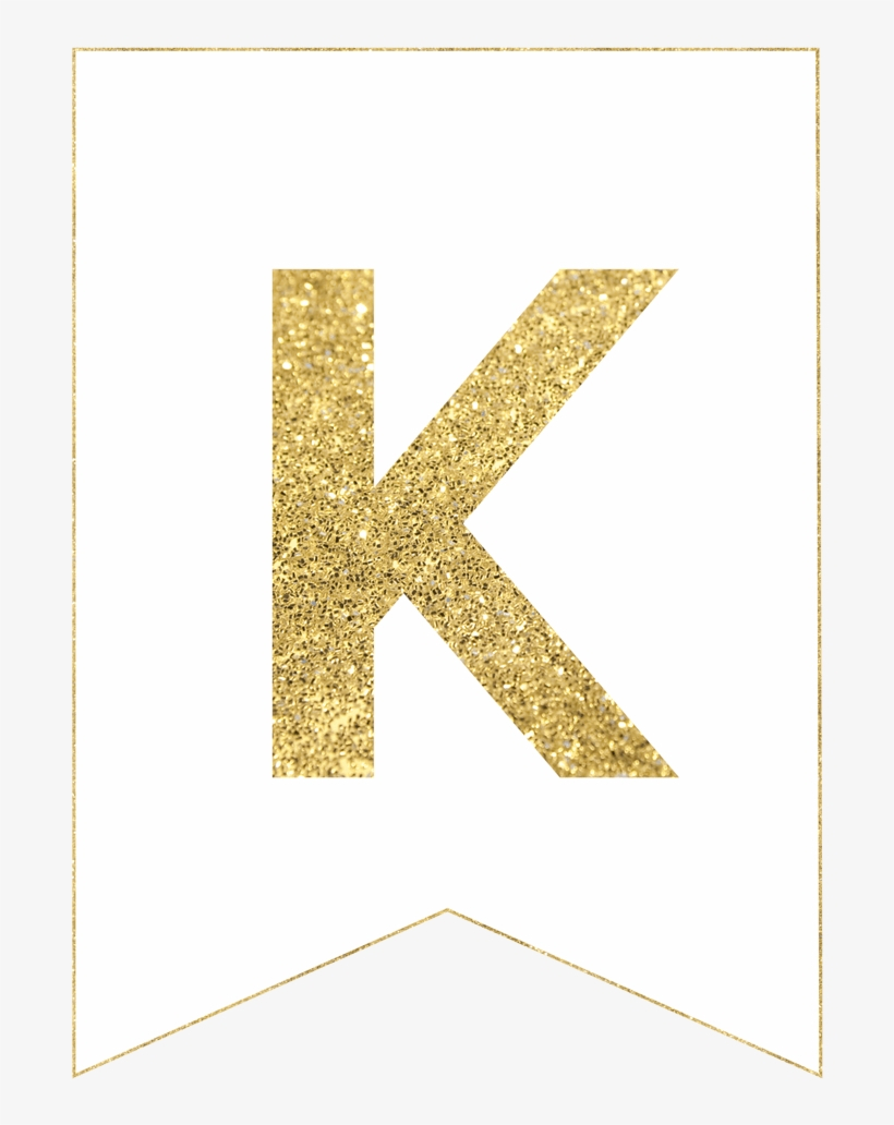 Gold Free Printable Banner Letters Use Our Gold Free With Free Letter Templates For Banners