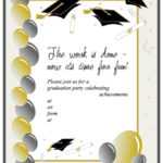 Graduation Invites Templates Free - Dalep.midnightpig.co in Graduation Party Invitation Templates Free Word