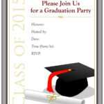 Graduation Invites Templates Free – Dalep.midnightpig.co Regarding Graduation Party Invitation Templates Free Word