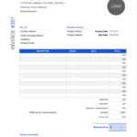 Graphic Design Invoice | Download Free Templates | Invoice Intended For Web Design Invoice Template Word