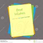 Greeting Card Template Stock Illustration. Illustration Of Pertaining To Free Blank Greeting Card Templates For Word