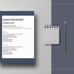 Handover Report Template Intended For Google Word Document Templates