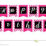Happy Birthday Banner Design Printable – Yeppe Within Free Printable Happy Birthday Banner Templates