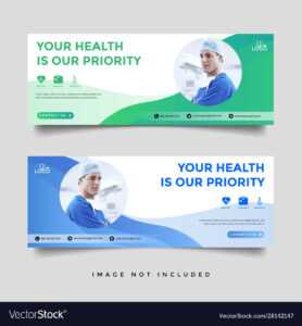 Healthcare Medical Banner Promotion Template with Medical Banner Template