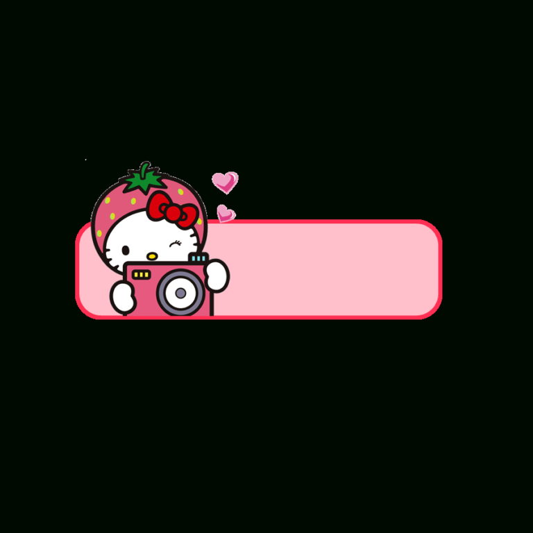 Hello Kitty Banner Template