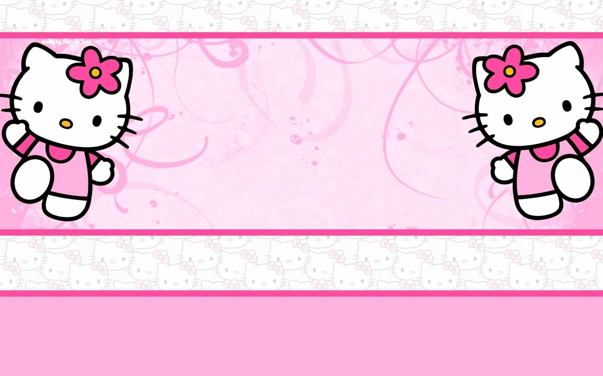 Hello Kitty Birthday Cards Free – Falep.midnightpig.co Throughout Hello Kitty Birthday Banner Template Free