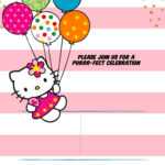 Hello Kitty Birthday Party Ideas – Invitations, Dress Inside Hello Kitty Banner Template