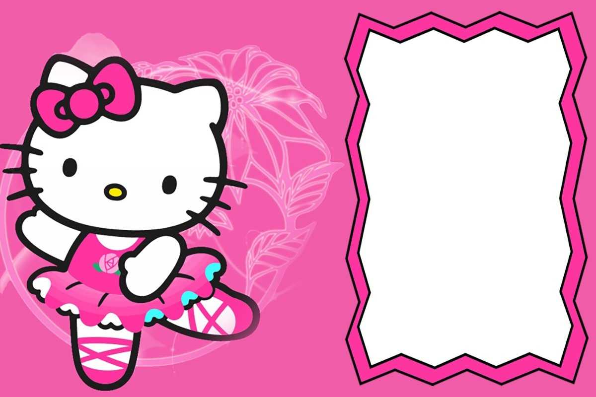 Hello Kitty Free Invitation Template – Calep.midnightpig.co Pertaining To Hello Kitty Banner Template