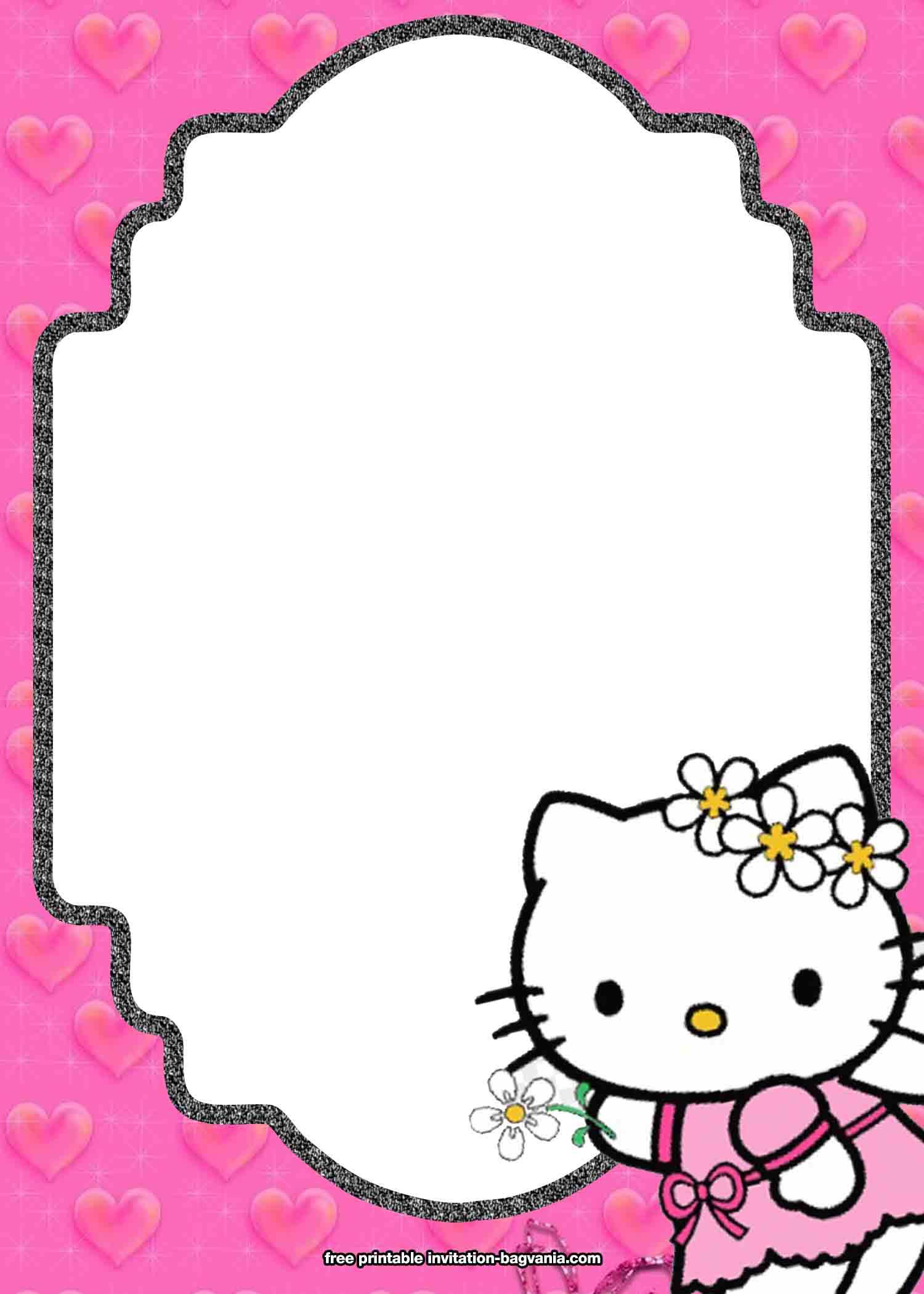 Hello Kitty Printable Invitations – Falep.midnightpig.co In Hello Kitty Birthday Banner Template Free