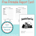 Homeschool Report Cards – Flanders Family Homelife Inside Homeschool Report Card Template Middle School