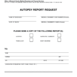 How Do You Request An Autopsy Report In Florida – Fill Intended For Blank Autopsy Report Template