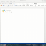 How To Create A Professional Letterhead In Word 2013? | How Within Header Templates For Word