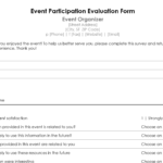 How To Create An Event Feedback Form (+Template) – Billetto Blog Pertaining To Event Survey Template Word