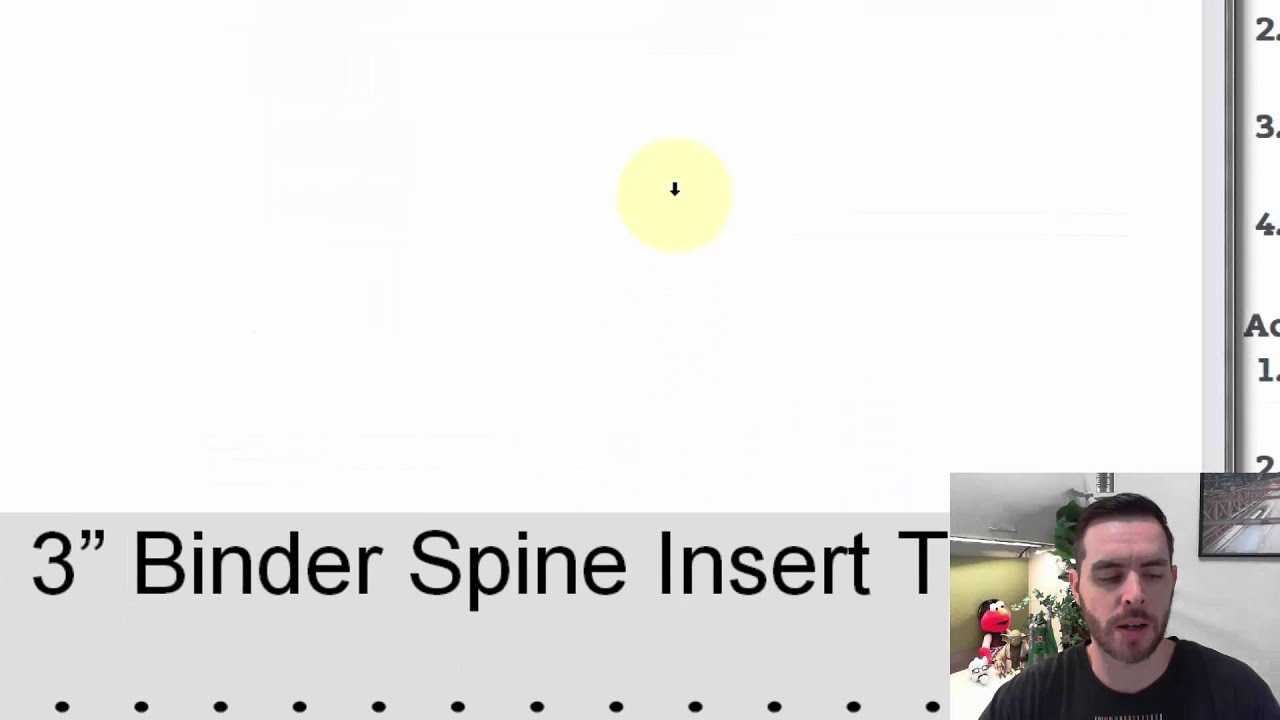 How To Create Binder Inserts In Microsoft Word Regarding 3 Inch Binder Spine Template Word