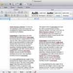 How To Create Columns In Microsoft Word Intended For 3 Column Word Template
