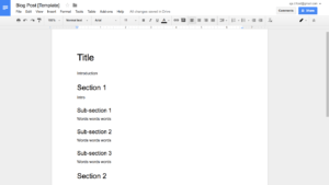 How To Create Effective Document Templates within Google Word Document Templates