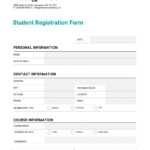 How To Customize A Registration Form Template Using throughout Registration Form Template Word Free