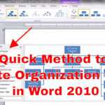 How To Draw An Organizational Chart In Word 2010 – Guna For How To Use Templates In Word 2010