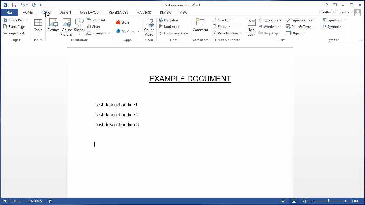 How To Insert Contents Of A Document Into Another Document In Word 2013 Within Another Word For Template