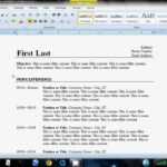How To Make An Easy Resume In Microsoft Word Inside How To Find A Resume Template On Word