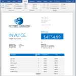 How To Make An Invoice In Word: From A Professional Template Throughout Invoice Template Word 2010