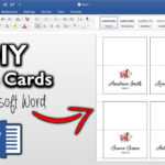 How To Make Place Cards In Microsoft Word | Diy Table Cards With Template throughout Microsoft Word Place Card Template