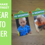 How To Make Sesame Street 1St Year Photo Banner | Free With Regard To Sesame Street Banner Template