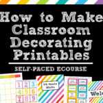 How To Make Teaching Printables And Classroom Decorating Throughout Blank Word Wall Template Free