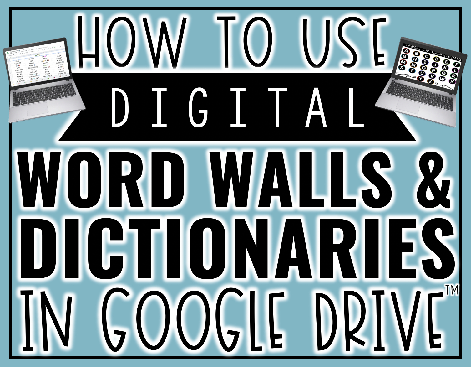 How To Use Digital Word Walls And Dictionaries In Google Inside Blank Word Wall Template Free
