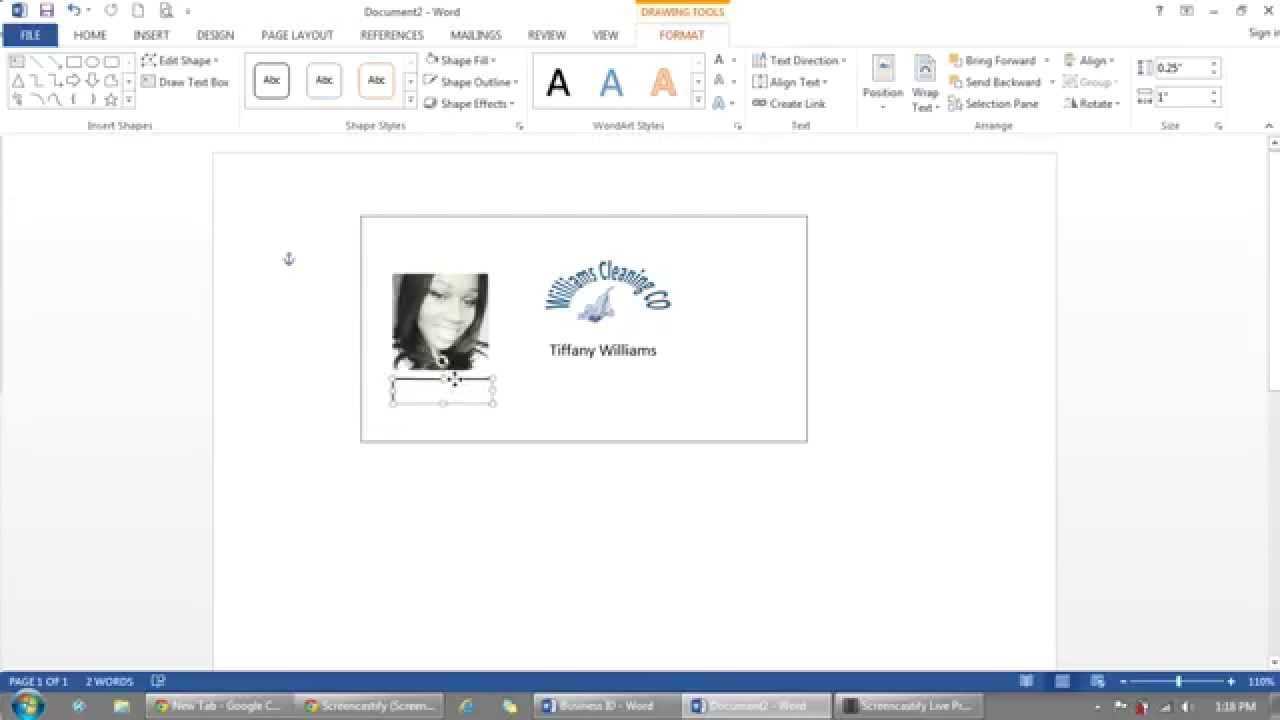 How To Use Microsoft Word To Make Id Badges Within Id Badge Template Word