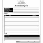 How To Write A Business Report Template – Calep.midnightpig.co Regarding Company Report Format Template