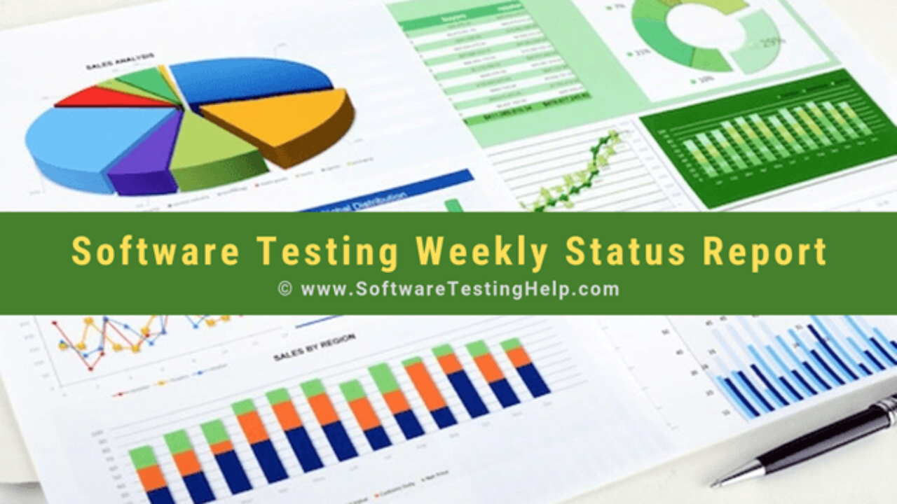 How To Write Software Testing Weekly Status Report Regarding Qa Weekly Status Report Template