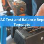 Hvac Test And Balance Report Template (Free Download In Air Balance Report Template