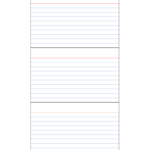 Index Card Template – 4 Free Templates In Pdf, Word, Excel Regarding Index Card Template For Word