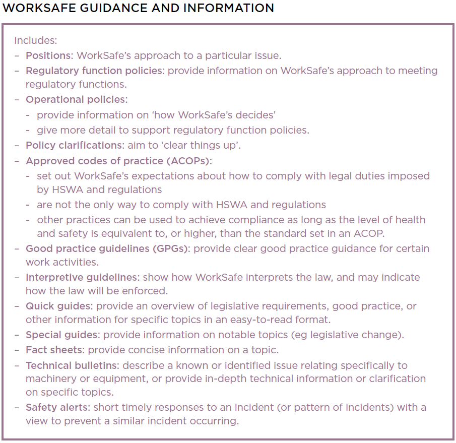 Introduction To The Health And Safety At Work Act 2015 In Health And Safety Board Report Template
