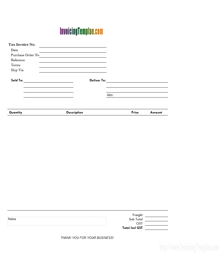 Invoice And Packing List On Separate Worksheet In Blank Packing List Template