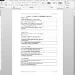 It Security Assessment Checklist Template | Itsd102 1 Within Information System Audit Report Template