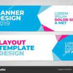 Layout Banner Template Design For Winter Sport Event 2019 Pertaining To Event Banner Template