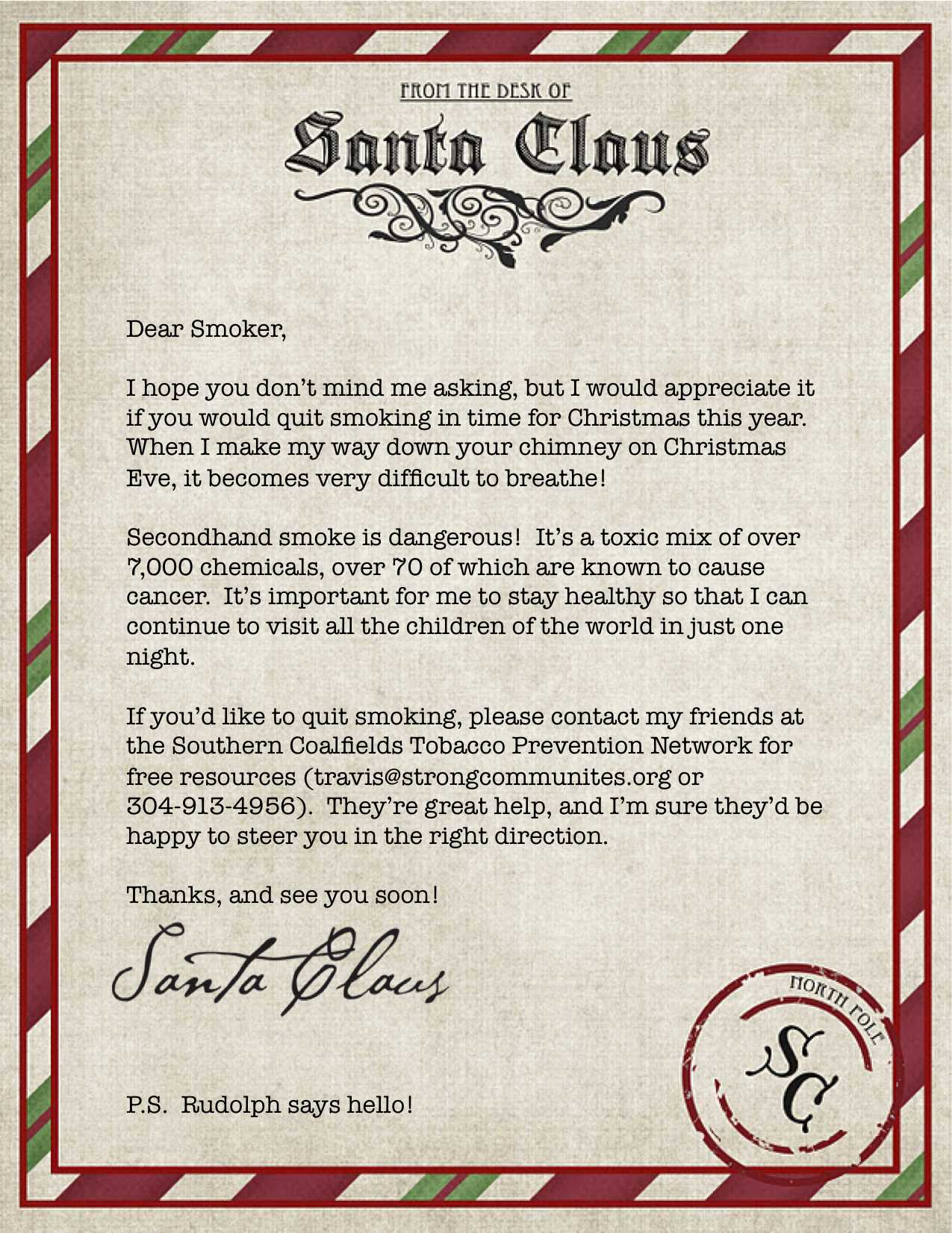 Letter From Santa Word Template Free - Calep.midnightpig.co Inside Letter From Santa Template Word
