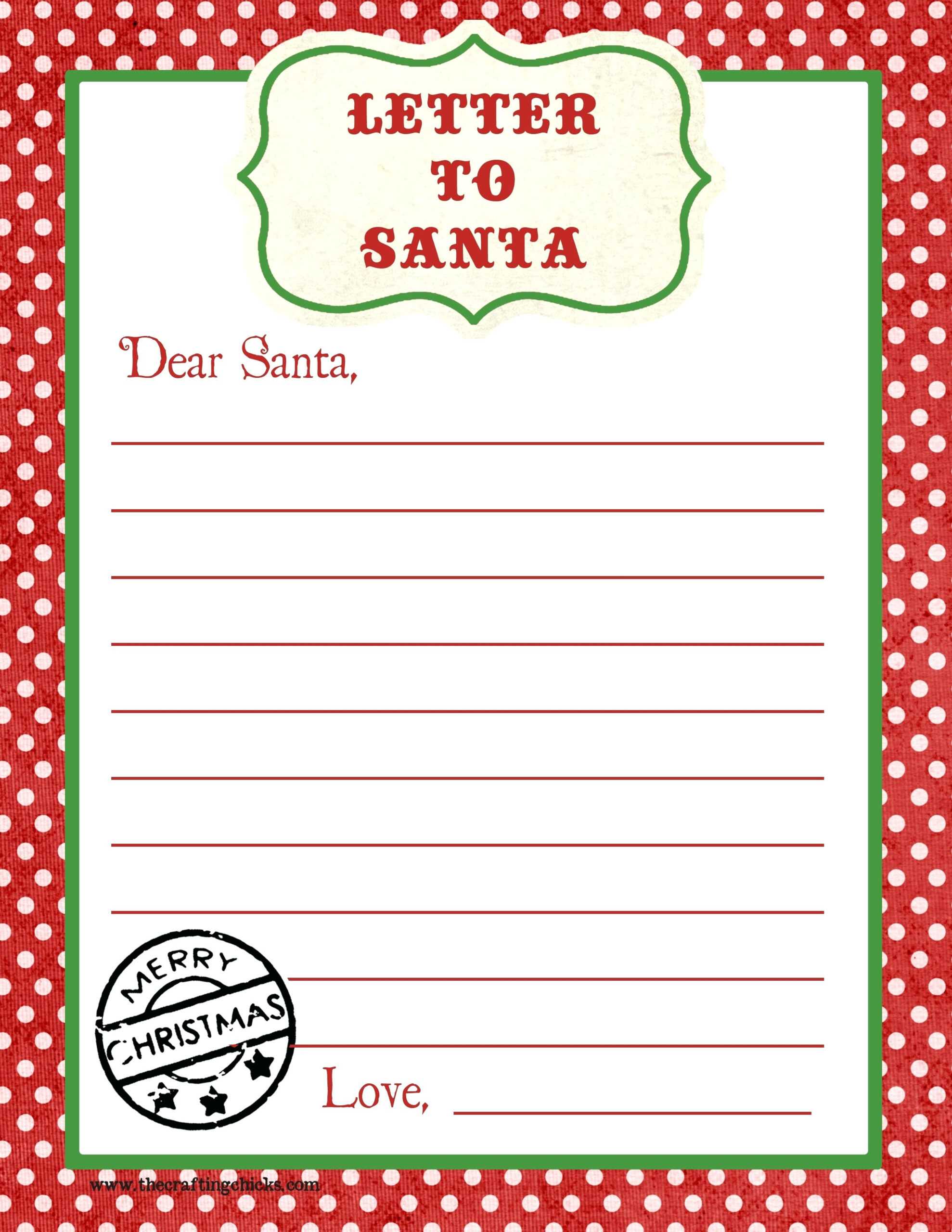 Letter To Santa – Plan.uristconsult Throughout Letter From Santa Template Word