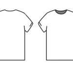 Library Of White T Shirt Template Graphic Freeuse Stock Png In Blank T Shirt Outline Template