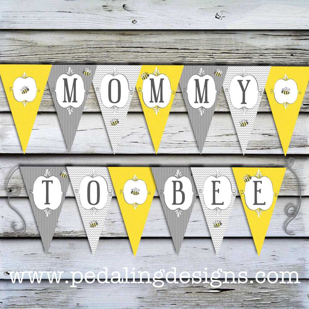 Lots Of Baby Shower Banner Ideas (+ Decorations) Inside Diy Baby Shower Banner Template